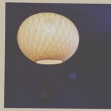 Vintage globe hanging lamp