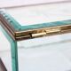 Beveled glass jewelry box