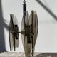 Italian smoked glass chandelier 1970 Veca