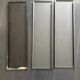 Etagère vintage 1950 tomado sur pieds design A.Dekker noire - 84 x 25 cm