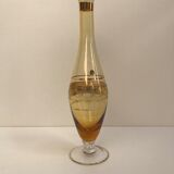 Brown and gold vase, Made in Italy