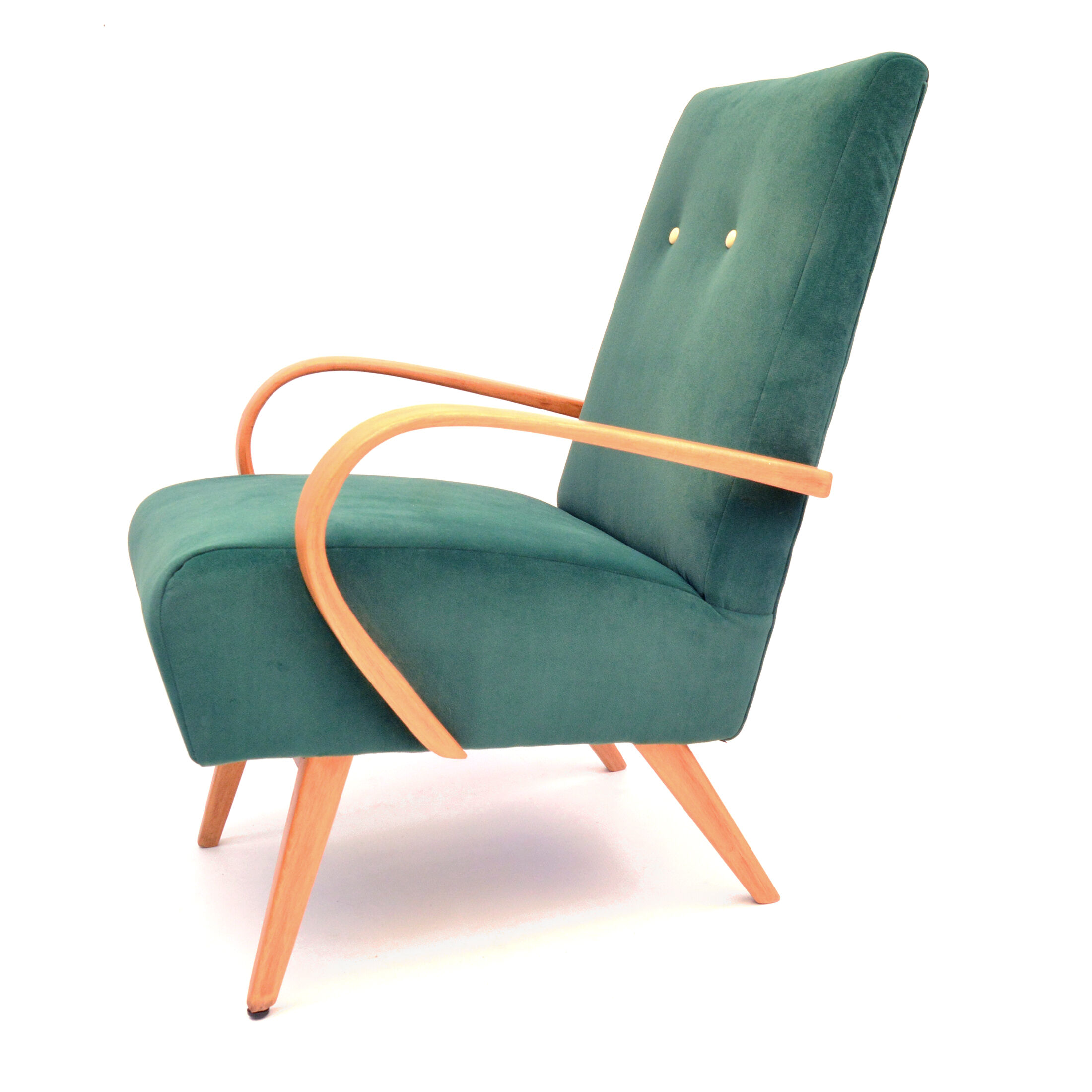 Pair of armchairs, designed by J. Smídek TON, Czechoslovakia, 1960s