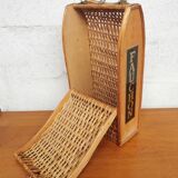 Wicker bottle basket 'Fauchon'