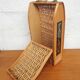 Wicker bottle basket 'Fauchon'