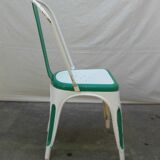 Four old Tolix Model A chairs