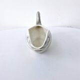 Gravy Boat With Handle Old Earthenware Ceramic Sarreguemines Salmon Fish Shape