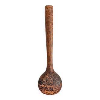 Very large Art Deco vase signed Delatte Nancy in glass paste - H. 63 cm