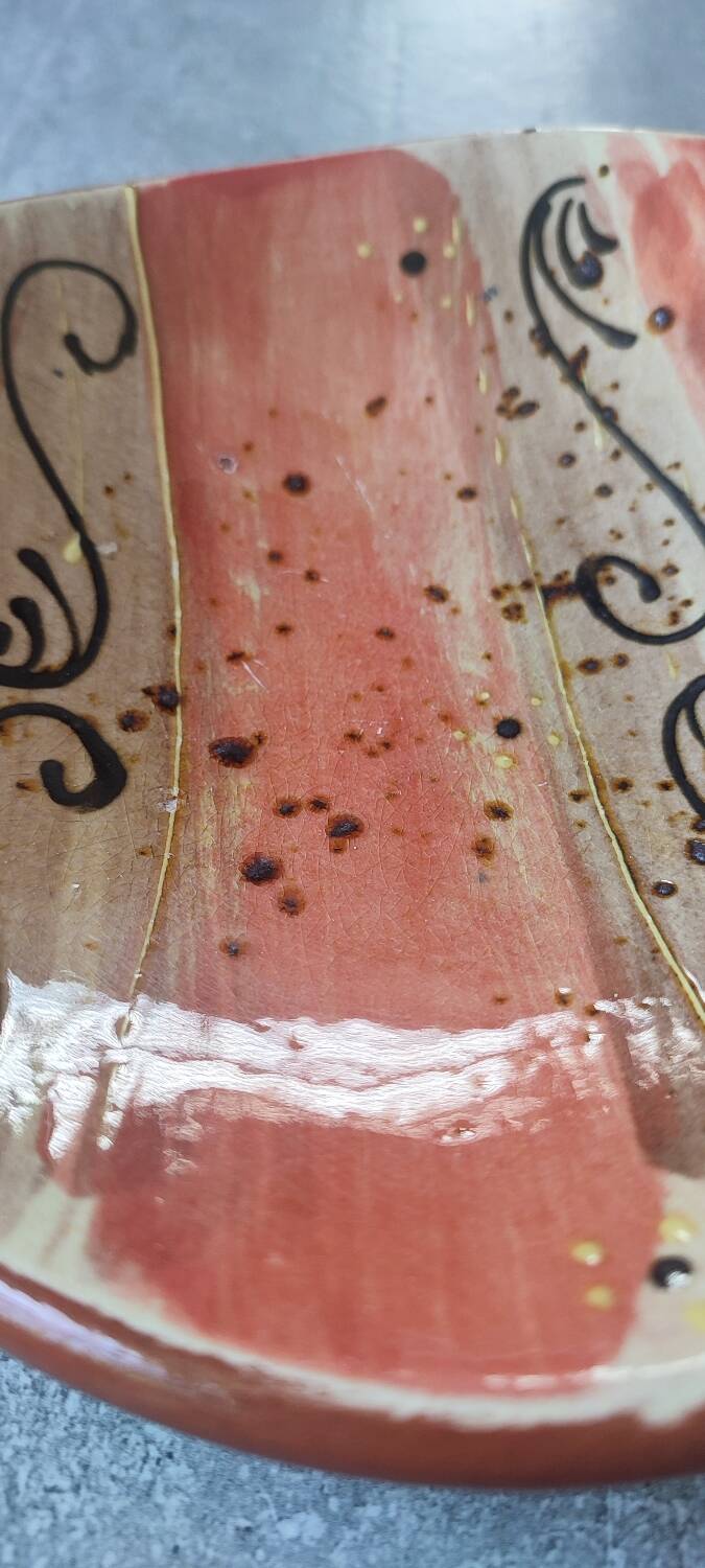 Vintage ceramic empty pocket