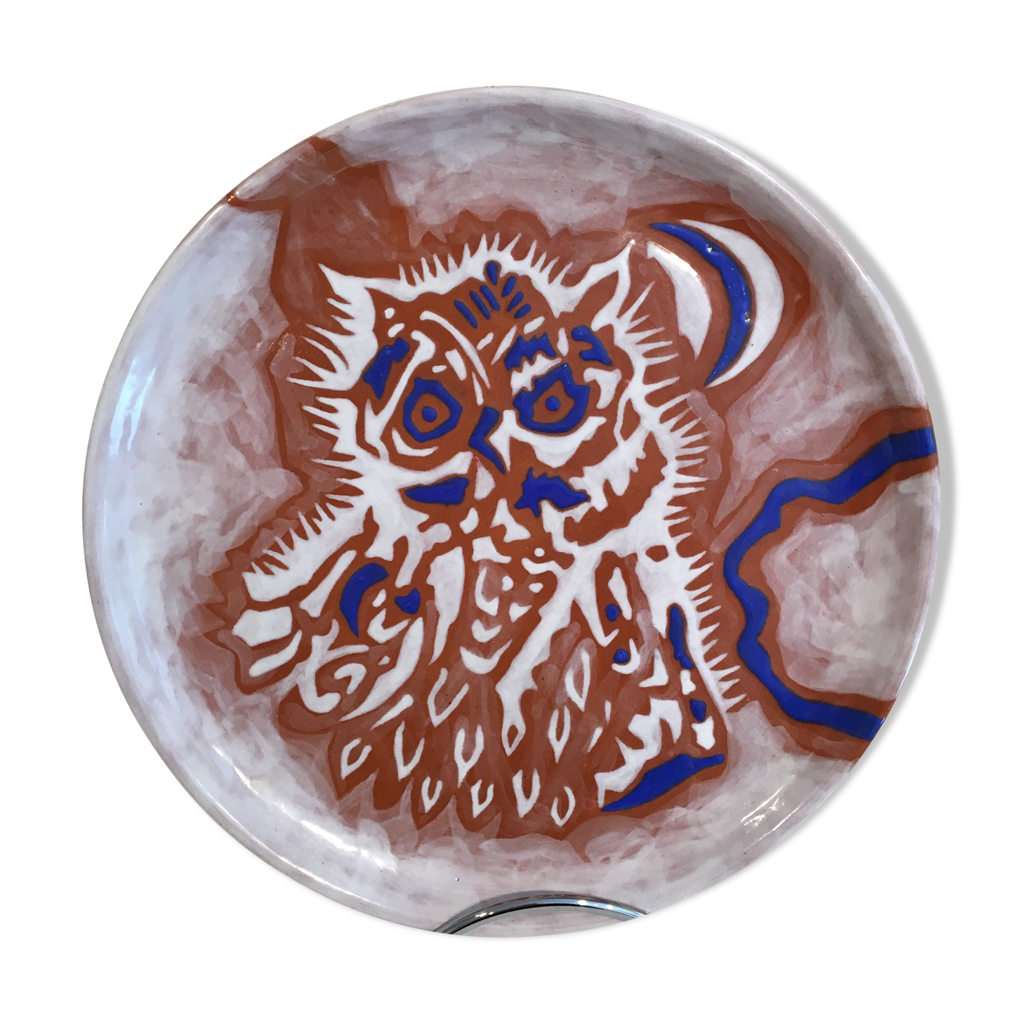 Jean Lurçat owl dish