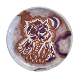 Jean Lurçat owl dish