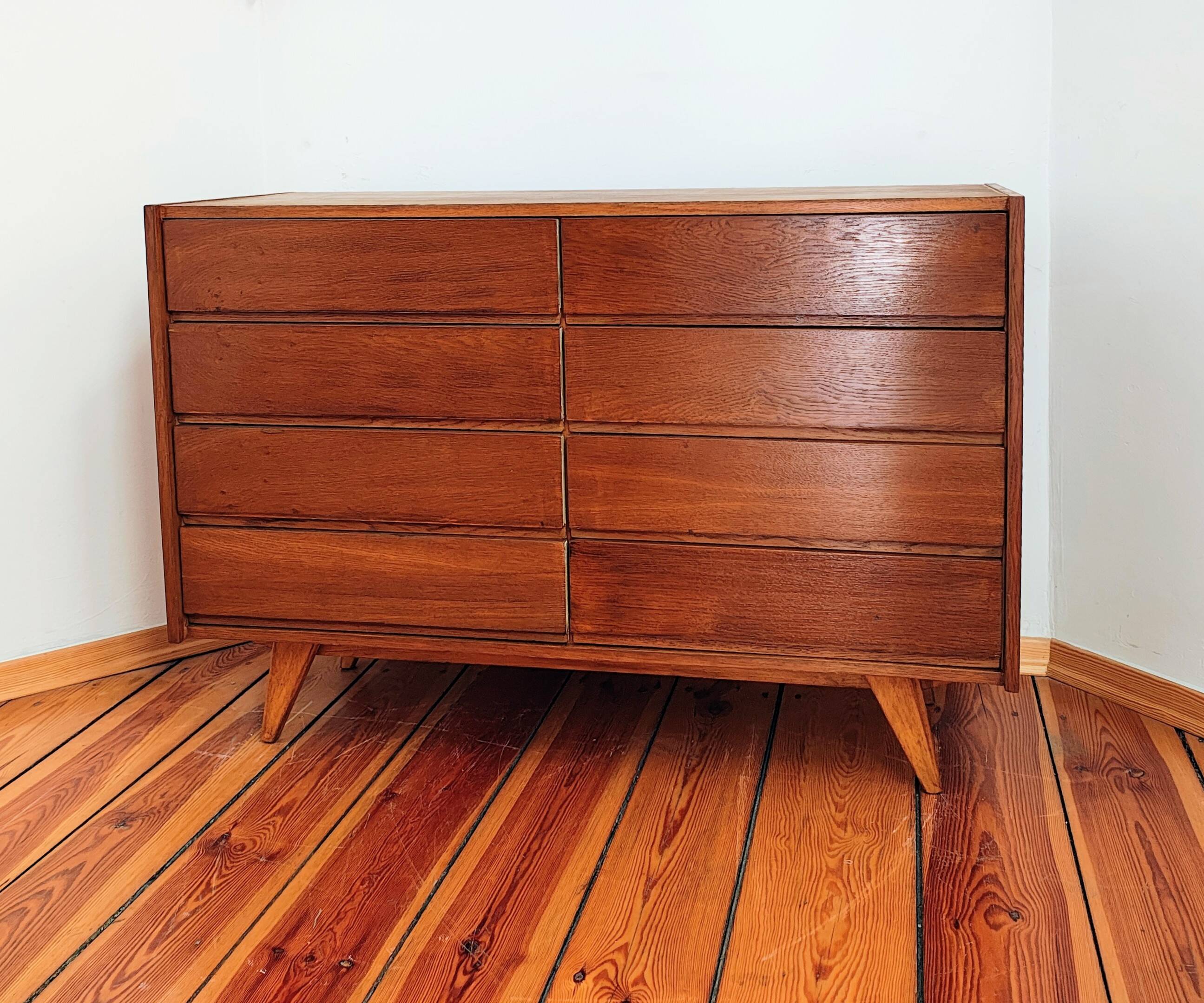 Czechoslovakian U-453 Chest of Drawers by Jiří Jiroutek for Interior Prague