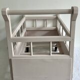 Old toy, doll's bed, caravan bed