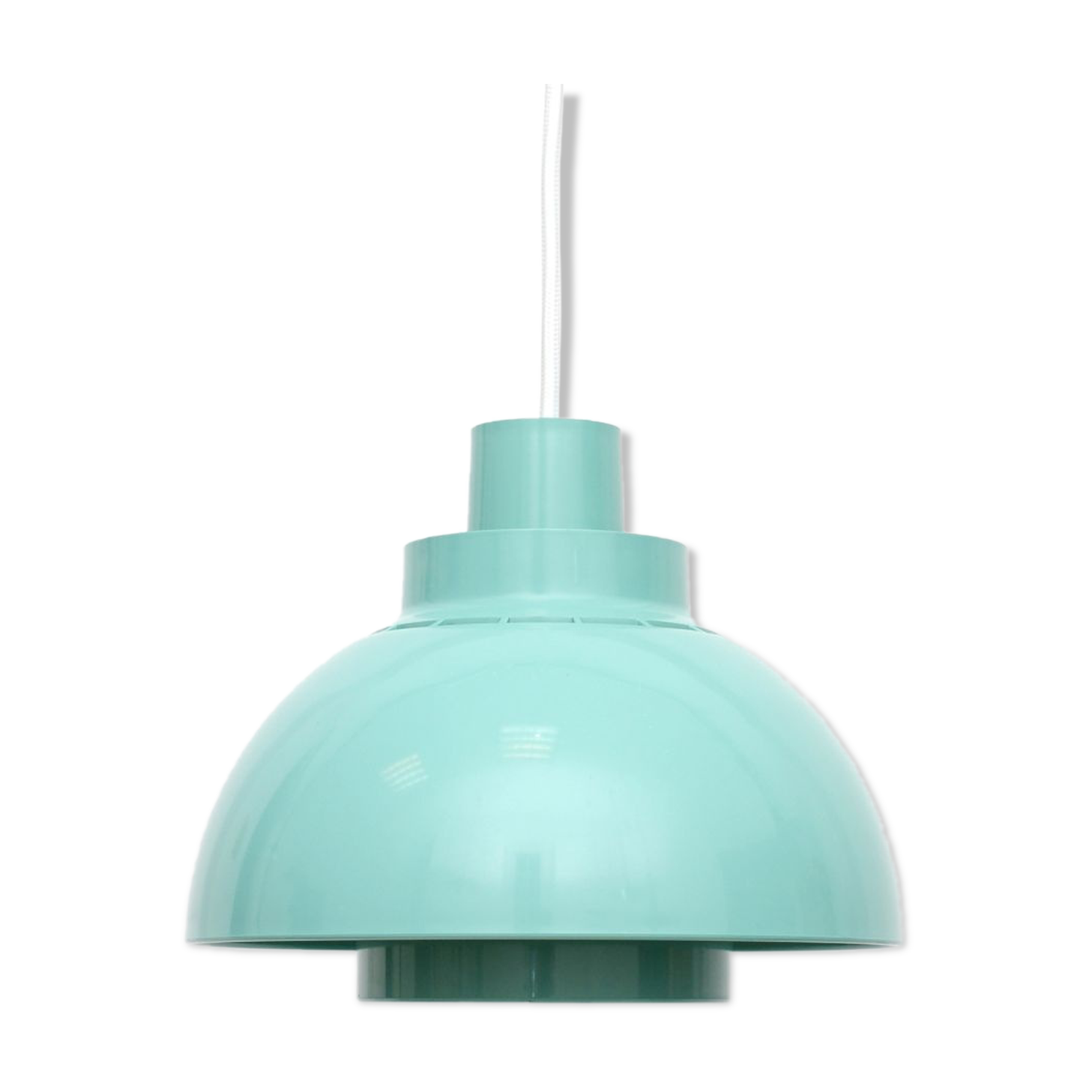 Blue Minisol pendant lamp by L. Kewo for Nordisk Solar, 1960s