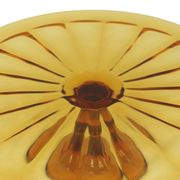 Art Deco Amber Tart Plate Dish Pastry Dish Scailmont