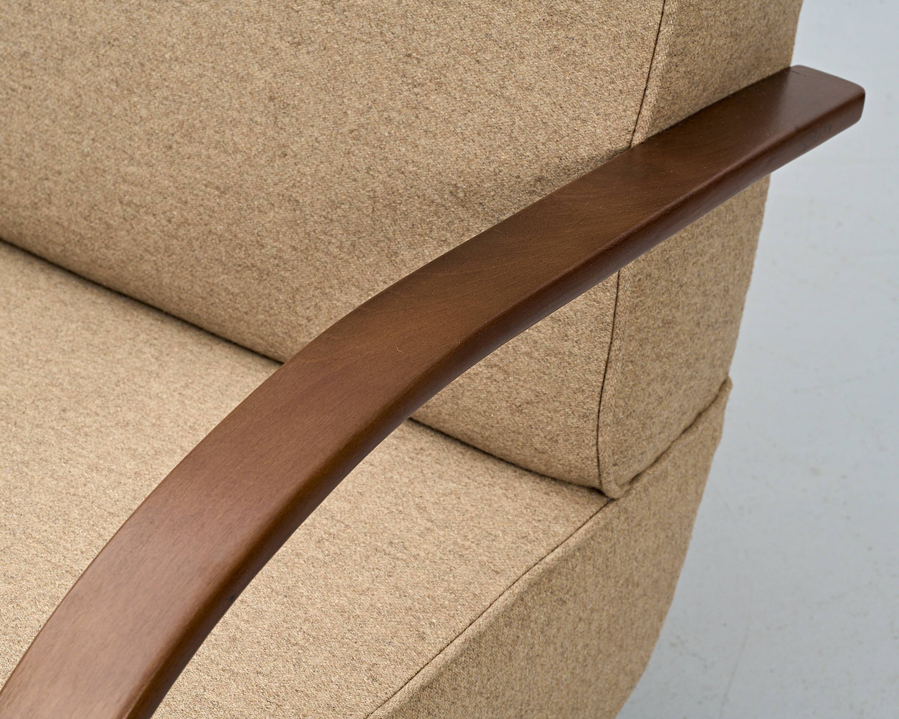 Type C Armchair by Jindřich Halabala, 1930s