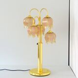 Lotus Flower Lamp Italian Design 1970s