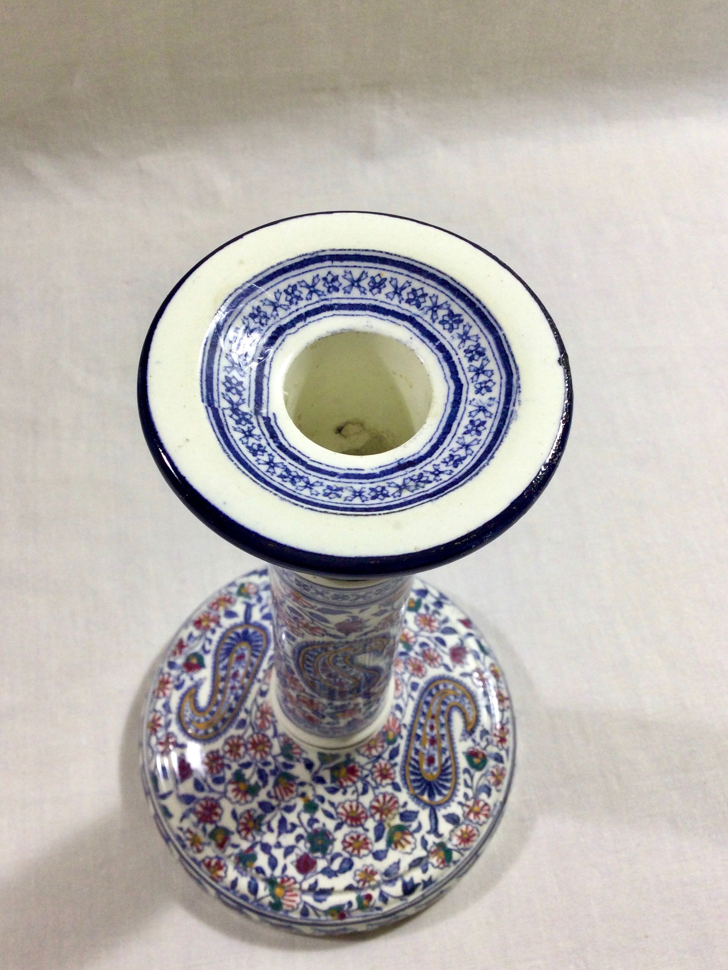 Candlestick model cashmere Gien