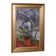 Original Swedish oil on canvas – “Winter Cyclamen” by Majken Bergvin (1922–2012) – 1965 – vintage & framed – 62 × 43 cm