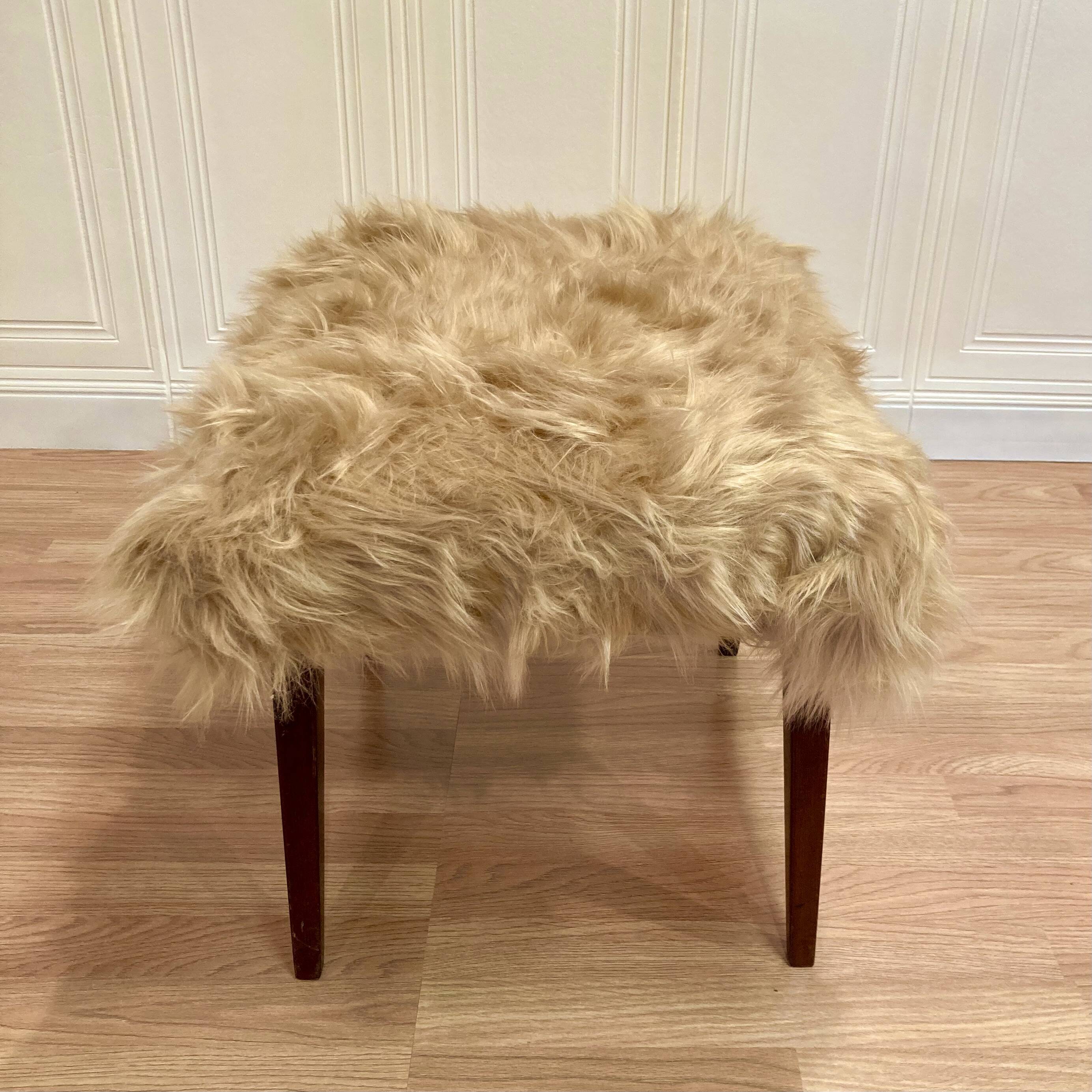 OTTOMAN OU REPOSE PIED DESIGN 1950.