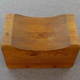 Palle Stool in Pine, Sweden, 70s