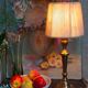 Old solid brass lamp base