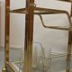 Vintage brass bar service