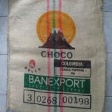 Coffee bag burlap sisal choco colombia