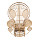 Fauteuil Emmanuel en rotin et osier naturel