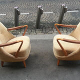 1 / 2 armchair Cup years 50-60 Janina Jędrachowicz i Konrad Racinowski