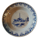 Antique opaque porcelain plate from Gien