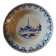 Antique opaque porcelain plate from Gien