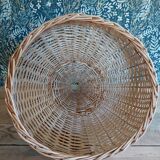 Wicker lampshade
