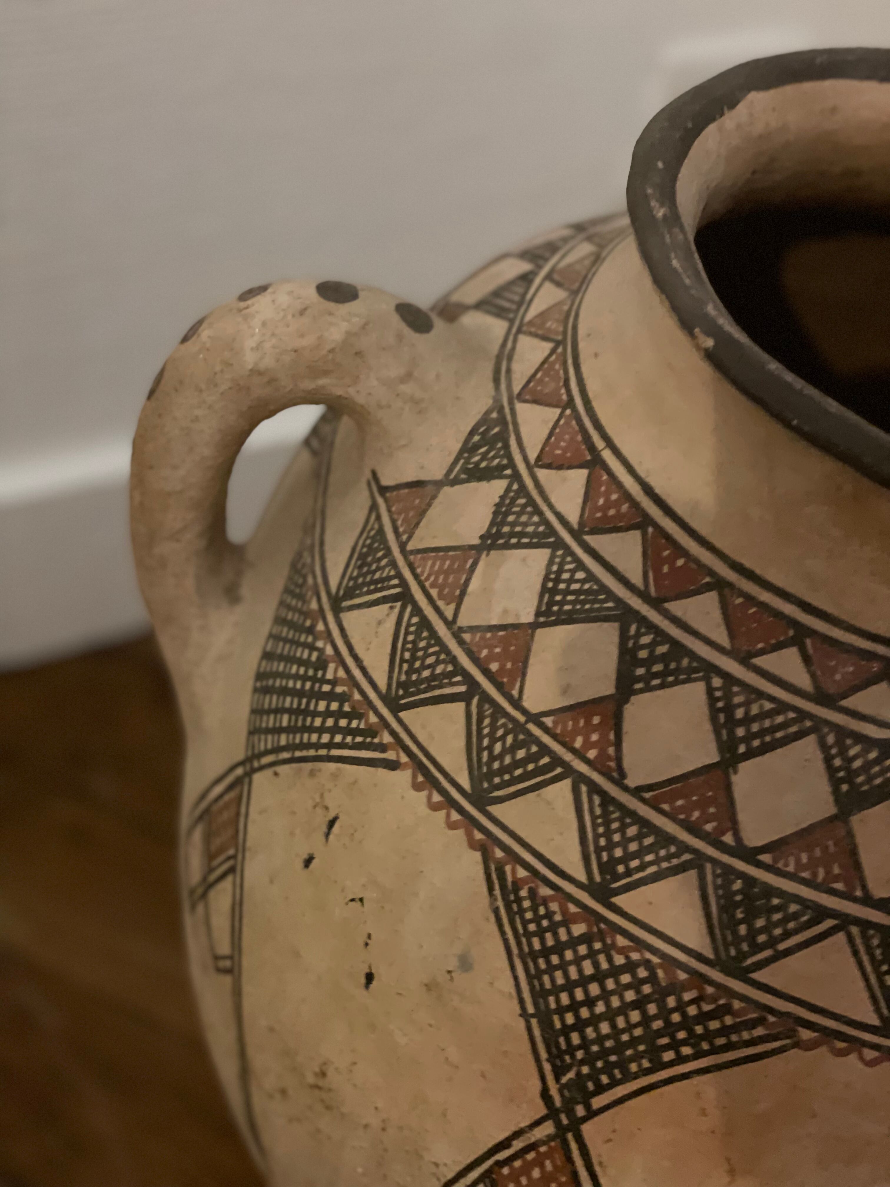 Jar vase amphora pottery Berber rif vintage vintage