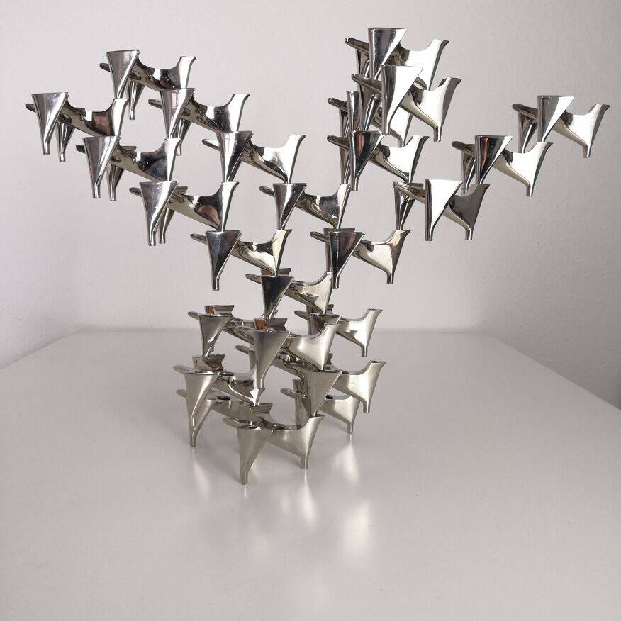 Set of 26 Hammonia Motard candle holders