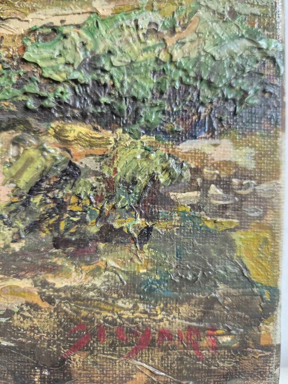 More in Provence - Oil on canvas