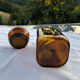 Vintage glass jar / spice jar