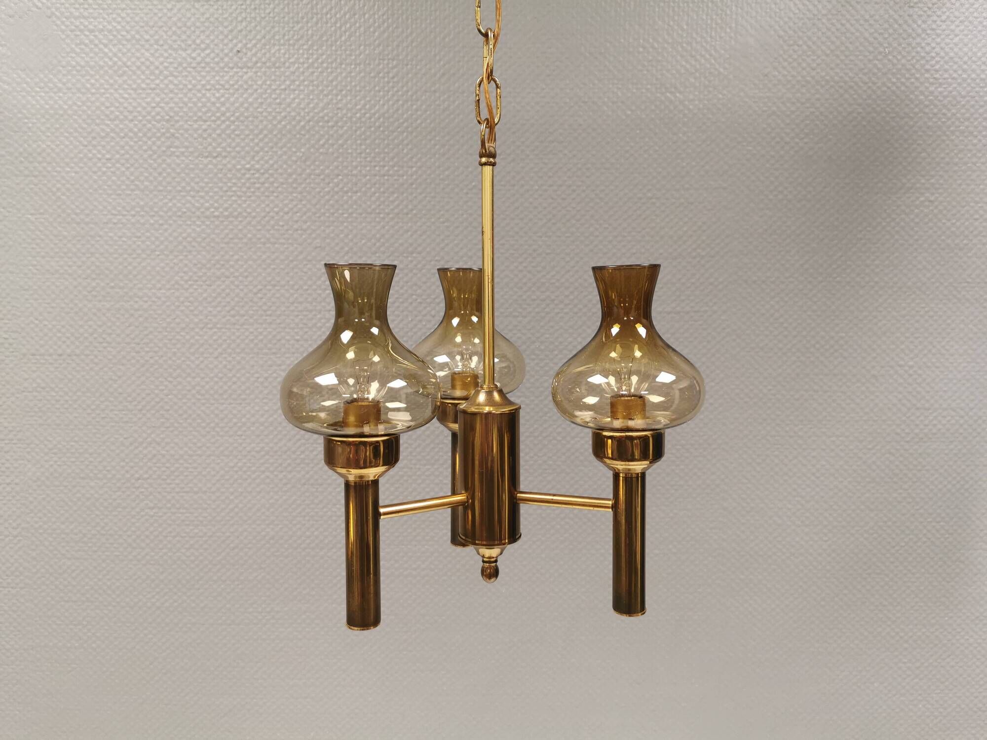 Lustre chrystal par Svend Mejlstrøm Danemark 1960-70