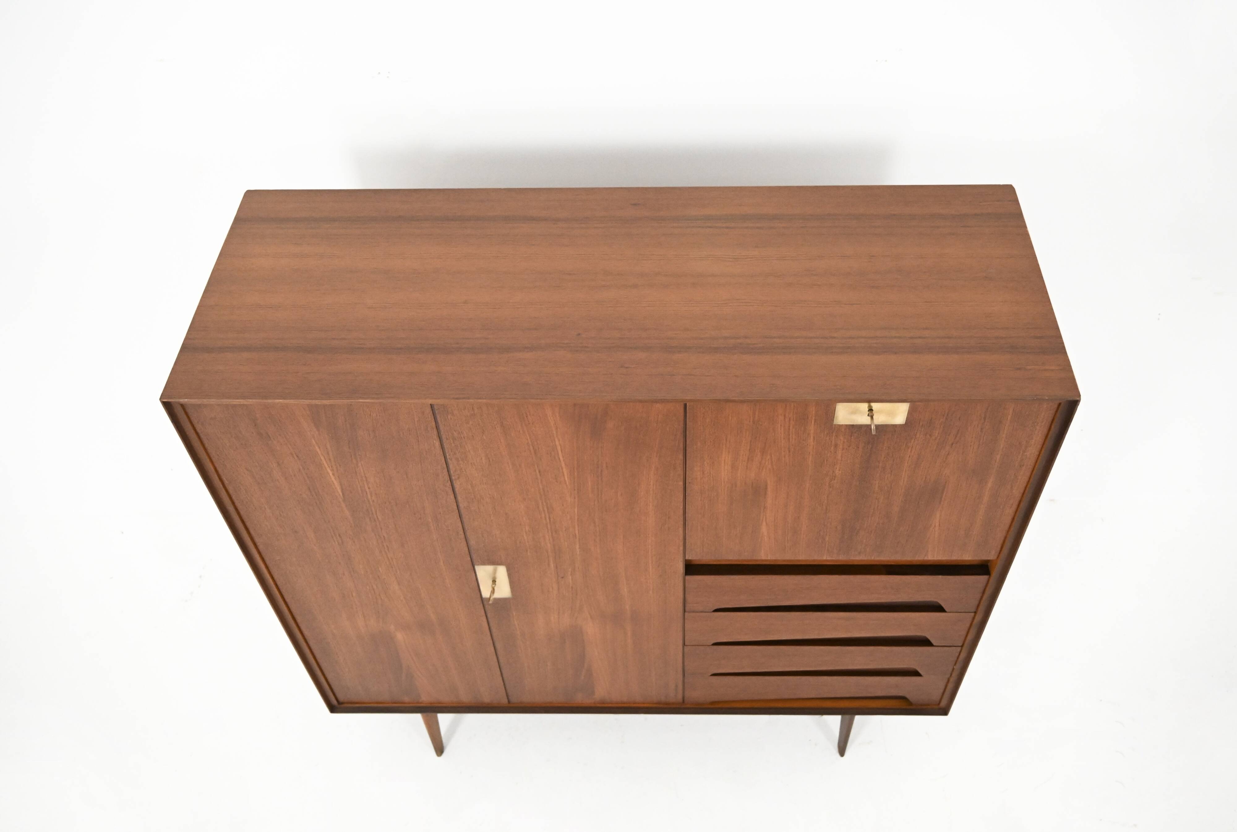 High buffet by Edmondo Palutari for Dassi Mobili Moderni, 1960s