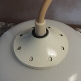 Suspension opalin glass - screen printing - 70s