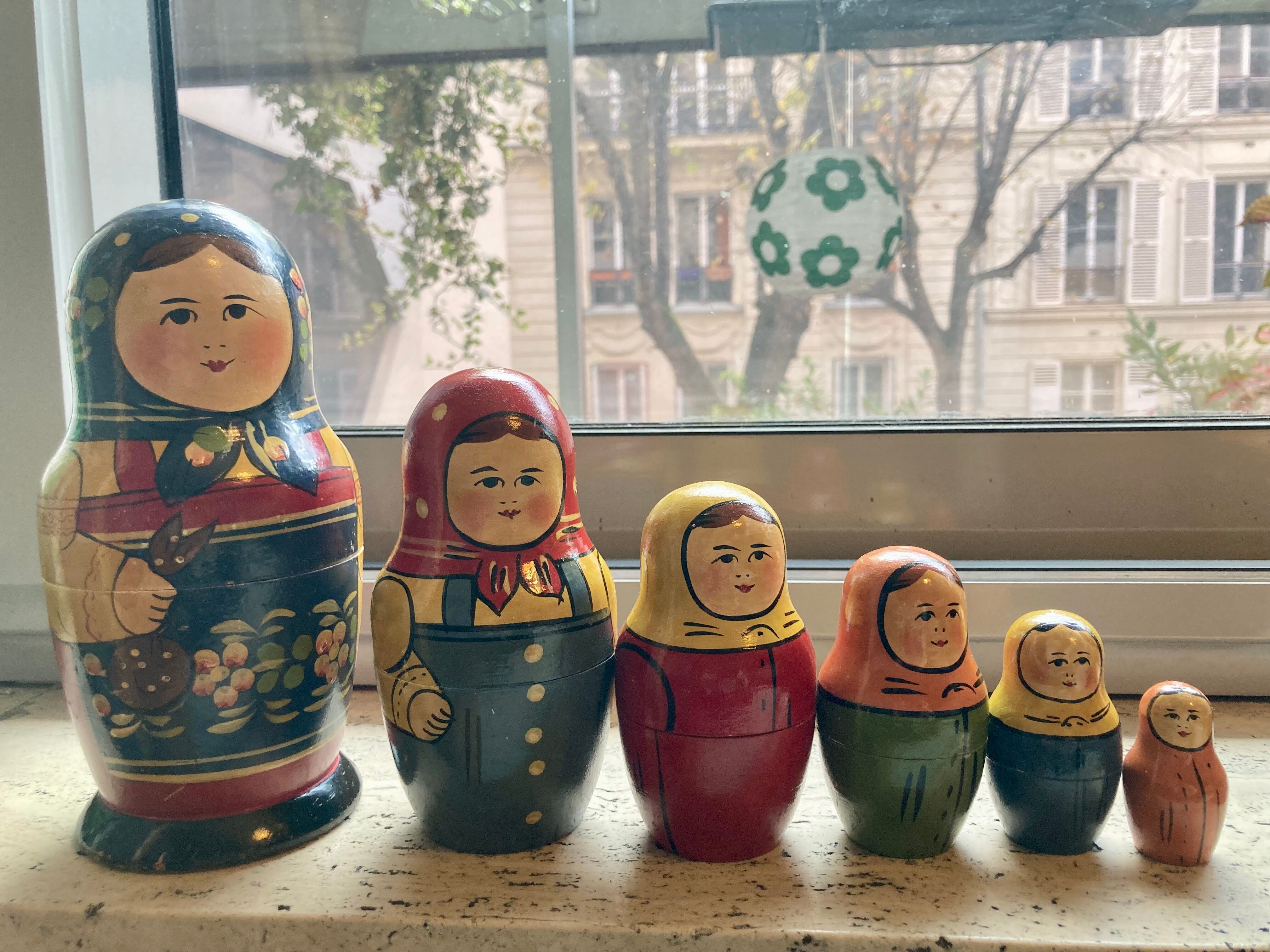 Family of Russian dolls - Matryoshka