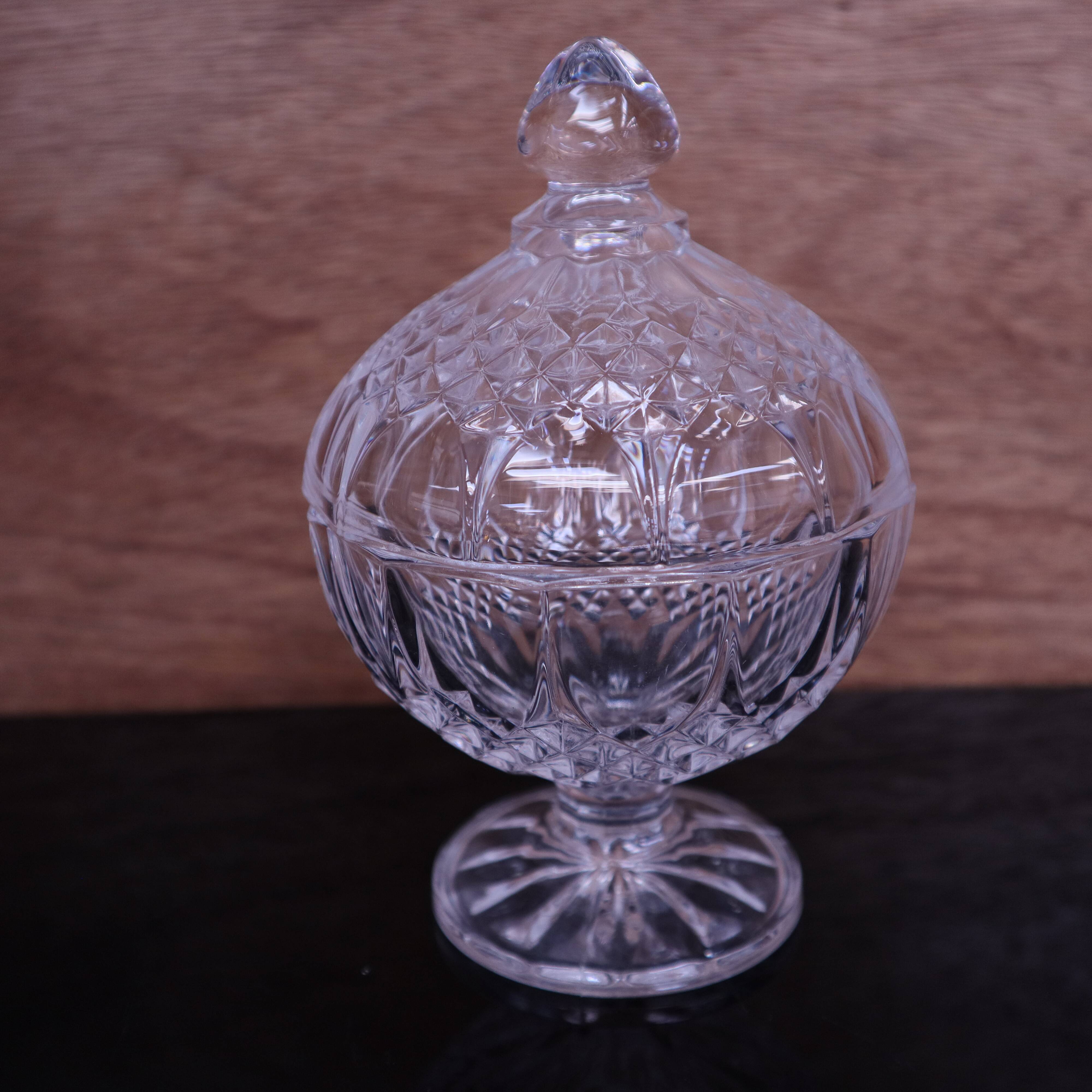 Crystal bonbonnière Longchamp Cristal d'Arques