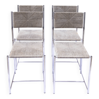 SERIES OF 4 BELOTTI CHAIRS FOR ALIAS