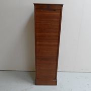 Vintage filing cabinet with roller shutter