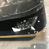 Coffee table lounge green marble Red Edition