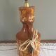 Vintage ceramic lamp base 1950-1960 Vallauris style