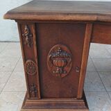 Art Deco oak desk
