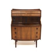 Scandinavian rosewood secretary desk, Gunnar Falsig, Denmark, 1960