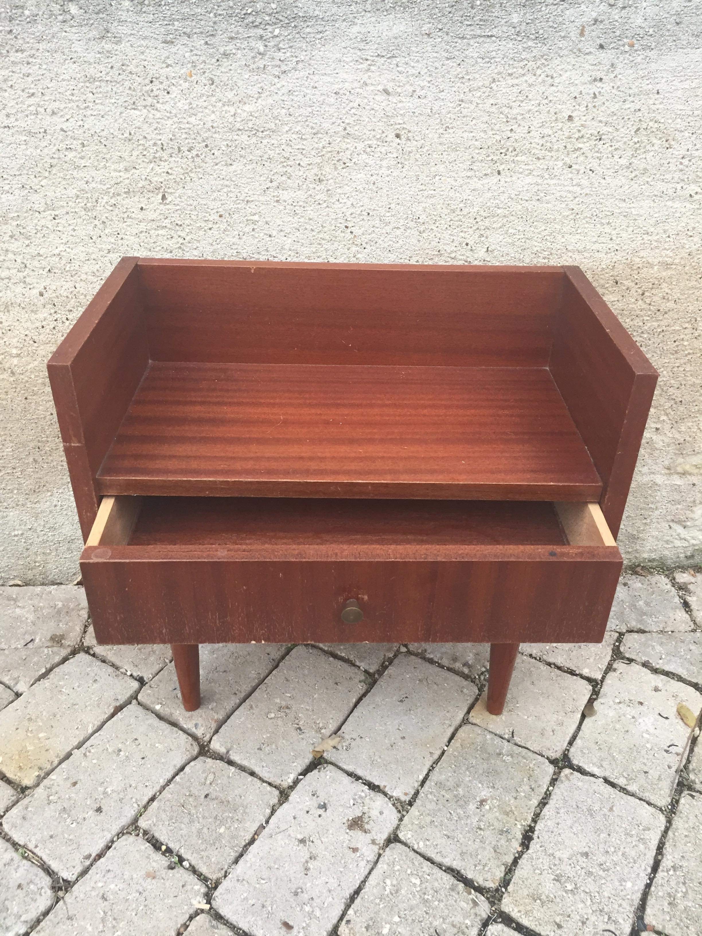 Bedside vintage feet compass