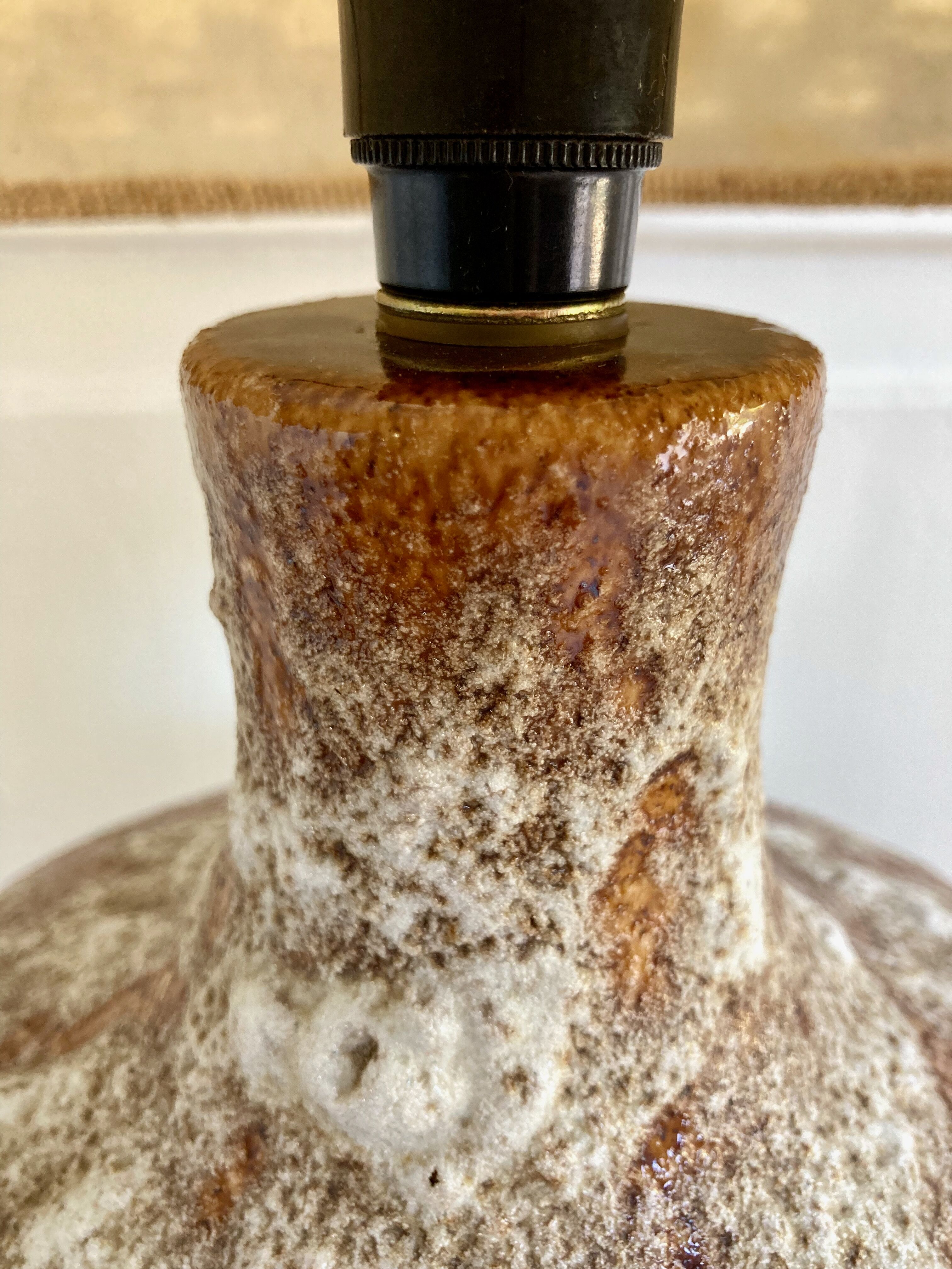 Ceramic lamp West Germany Stein Keramik