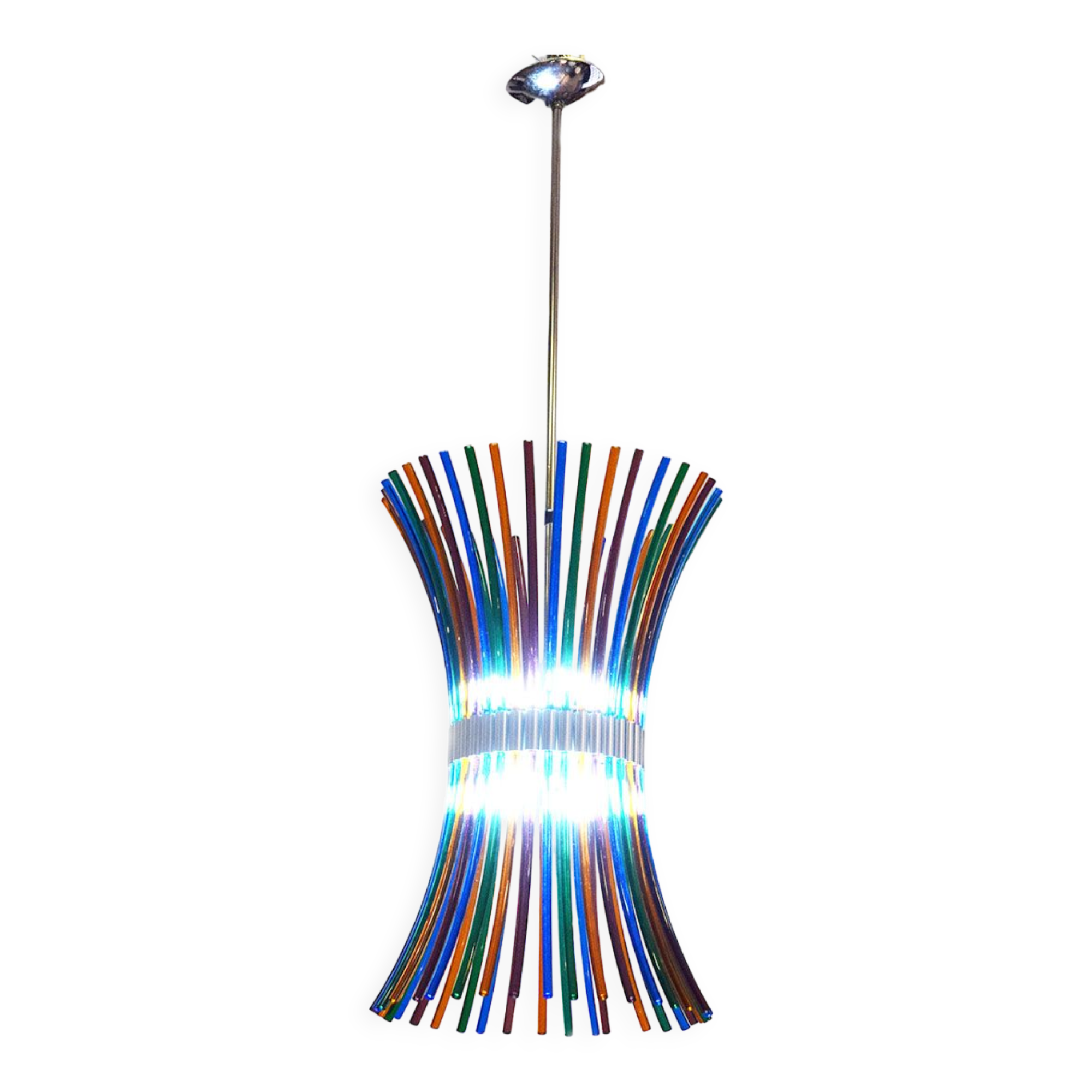 Tamiri chandelier by Roberto Pamio for Artemide 1970s
